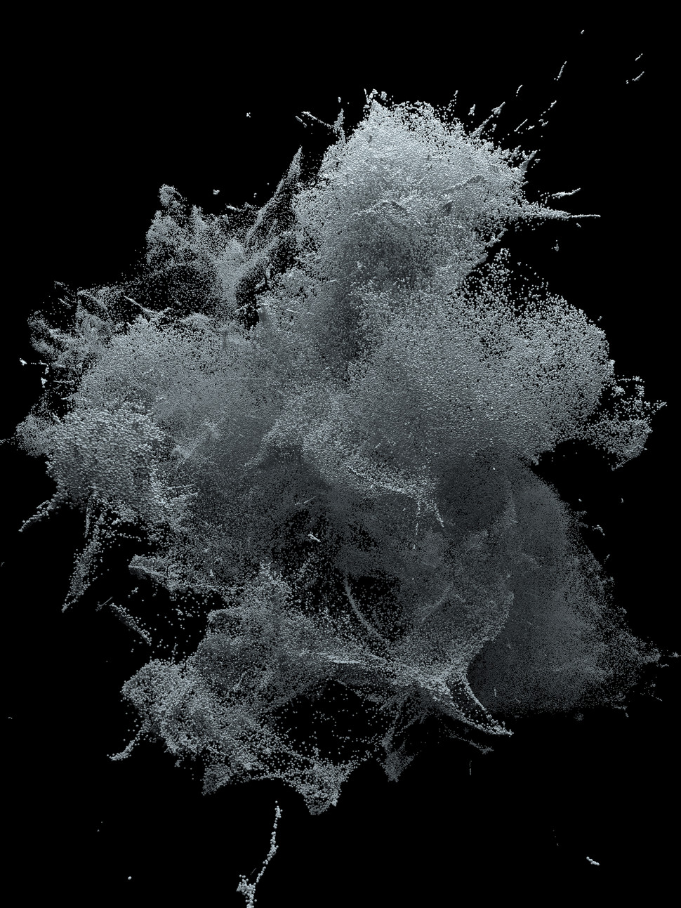 Origin 起源 © Refik Anadol2,图片惠允:中央美术学院、奥地利林茨电子艺术节、设计互联 2 Origin 起源 © Refik Anadol2,图片惠允:中央美术学院、奥地利林茨电子艺术节、设计互联 2